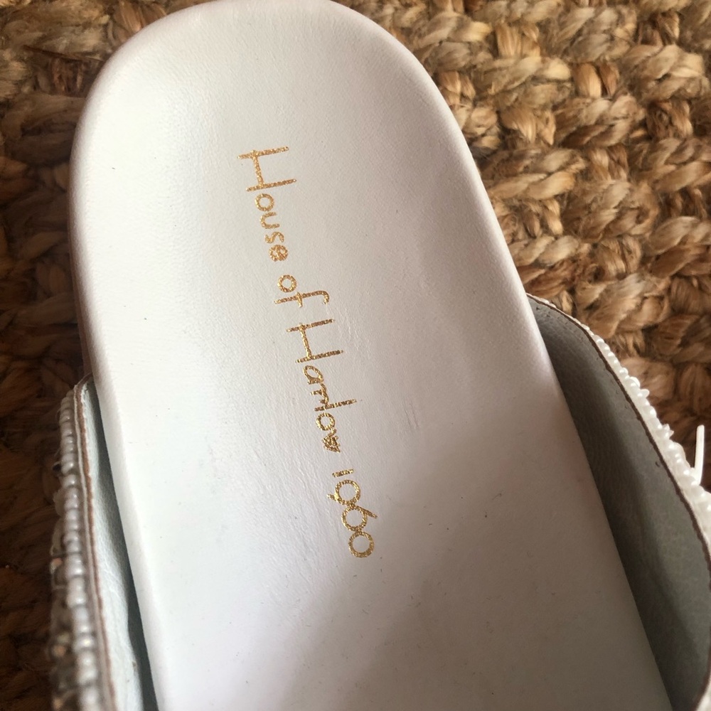 New: House of Harlow Double Strap Embellished Sandal. Size 8 - Picture 9 of 11
